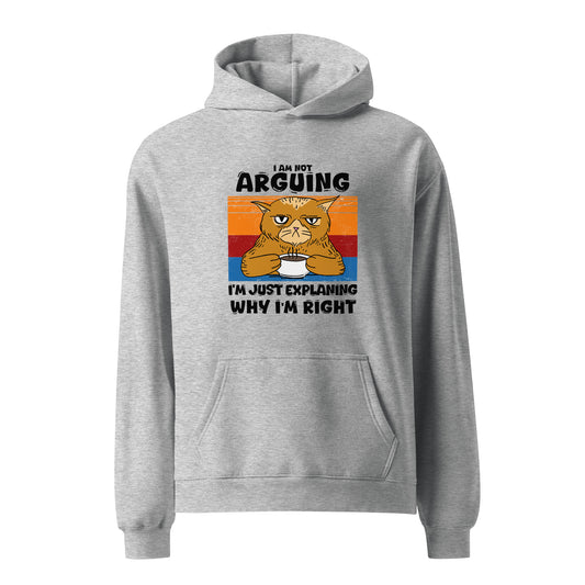 I'm not arguing - Unisex oversized hoodie