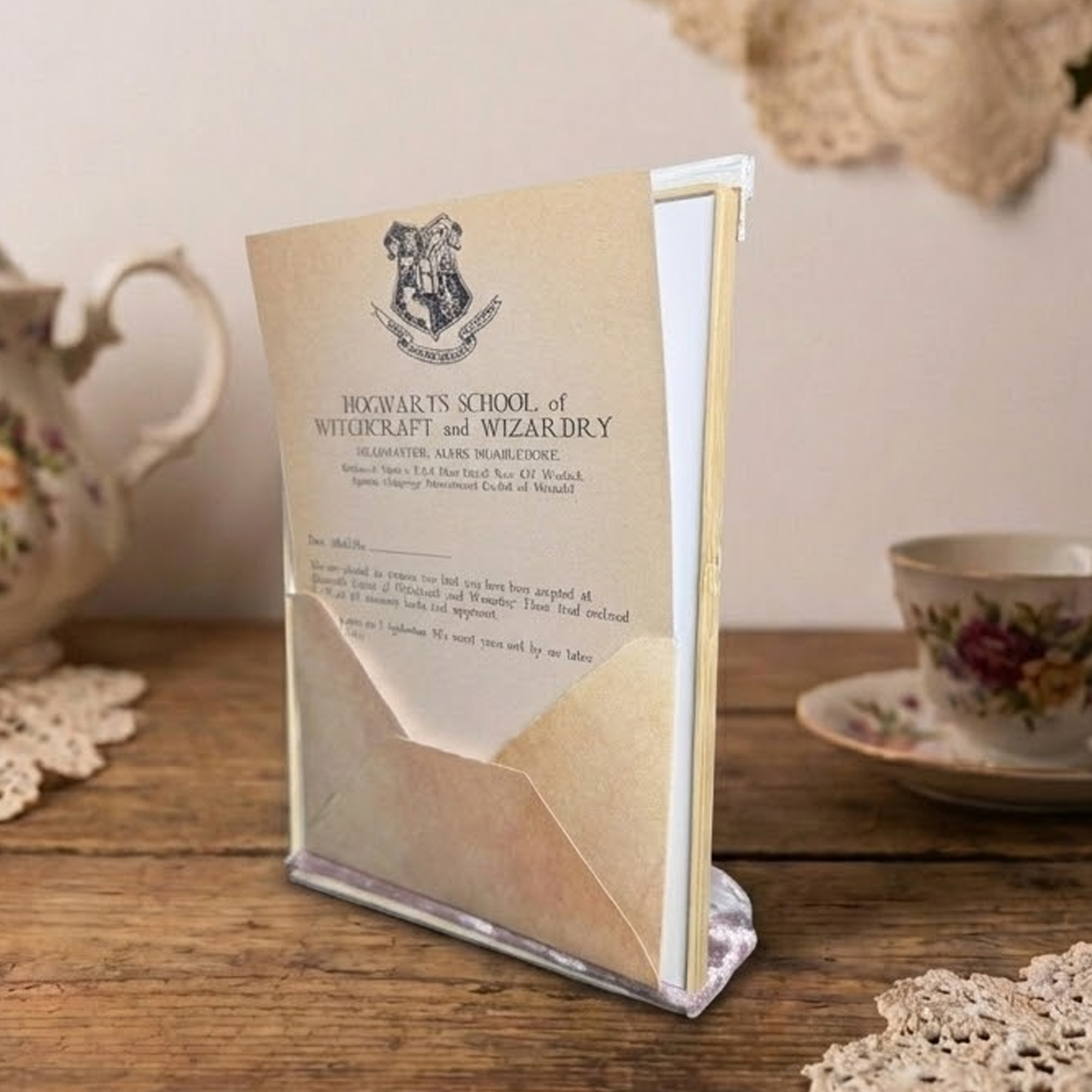 Letter Scene - Miniature Fireplace Decor - Image 3