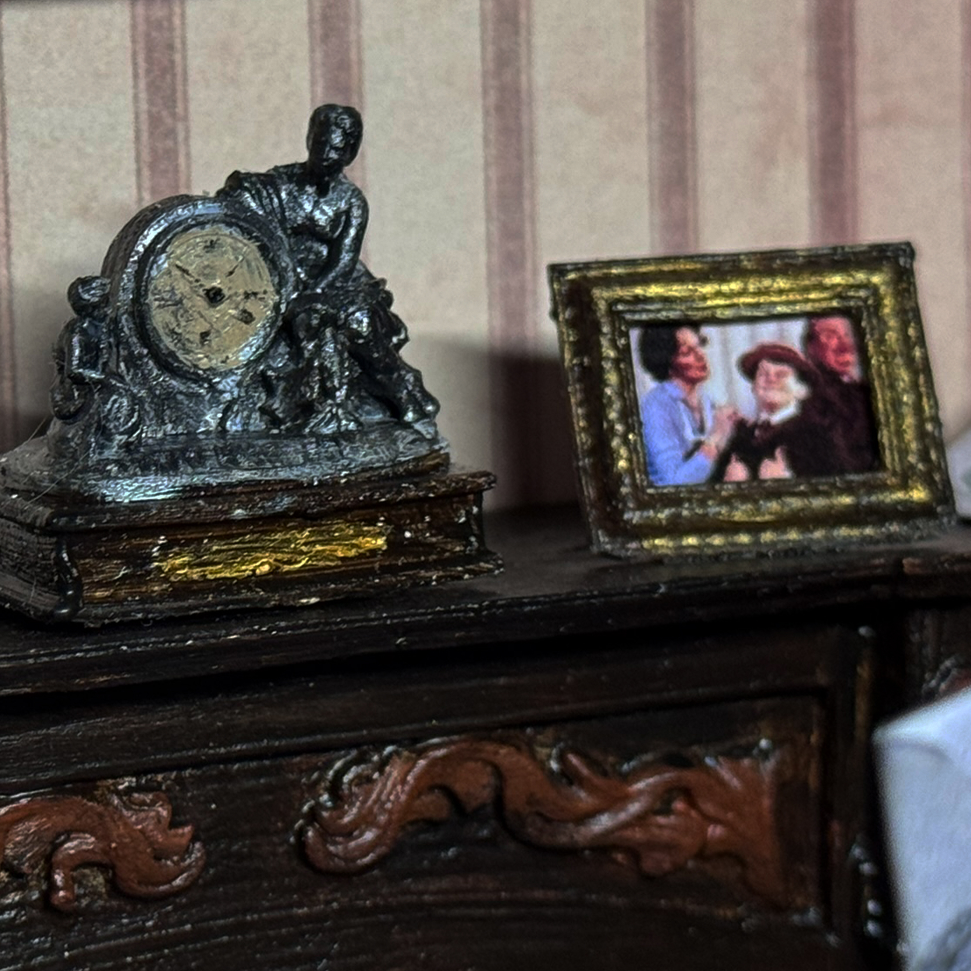 Letter Scene - Miniature Fireplace Decor - Image 6