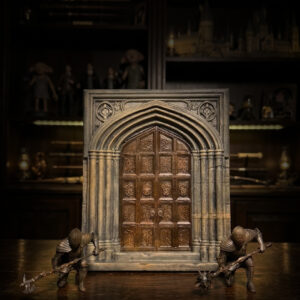 Great Hall Door & Stone Guardians