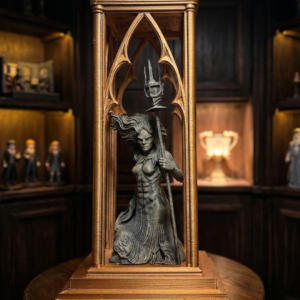 Mermaid Warrior Statue