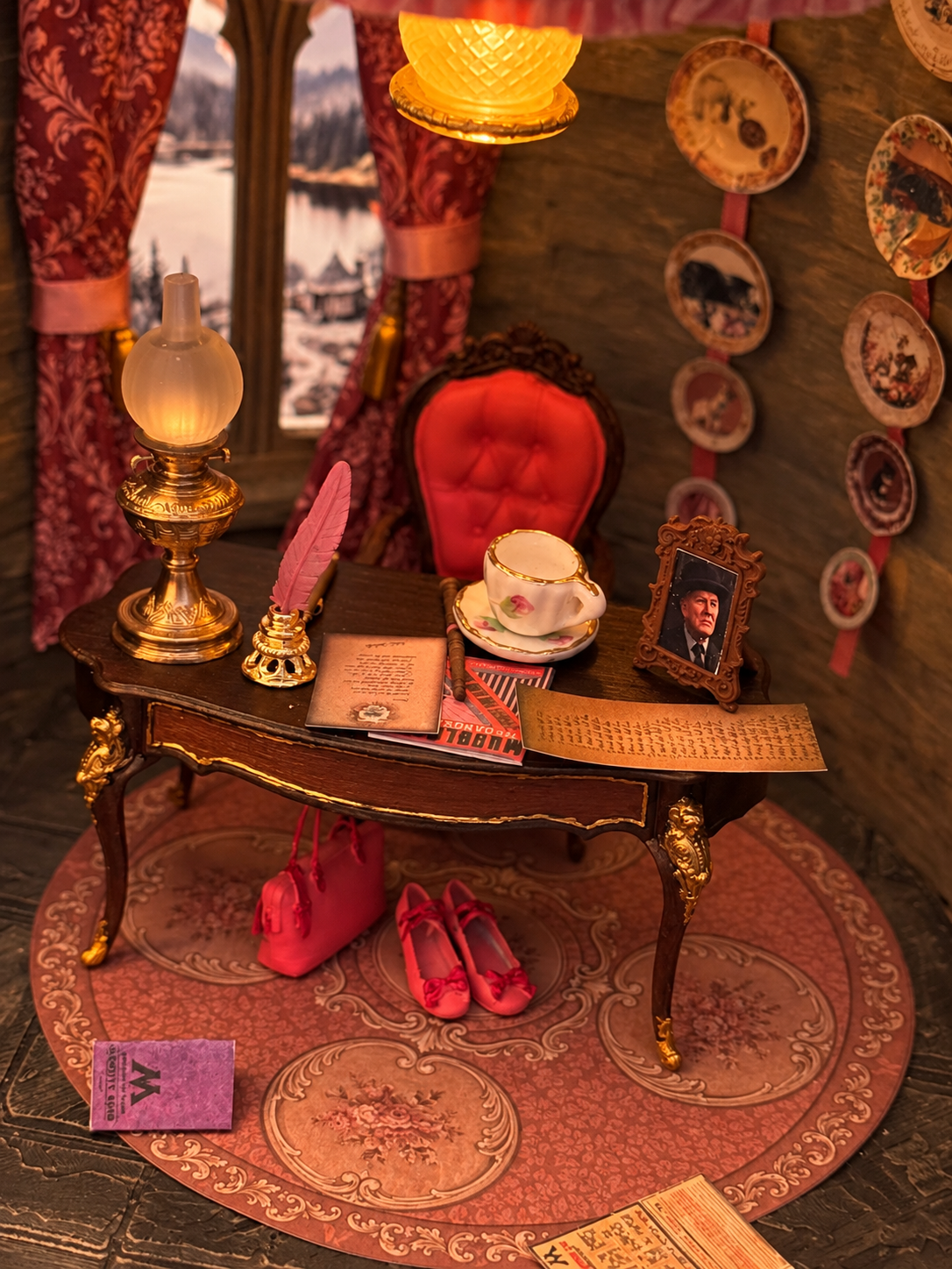 Pink Office Miniature - Image 2