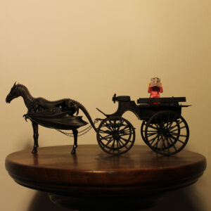 Invisible Winged Horse Carriage