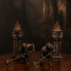 Stone Soldiers and Owl Braziers