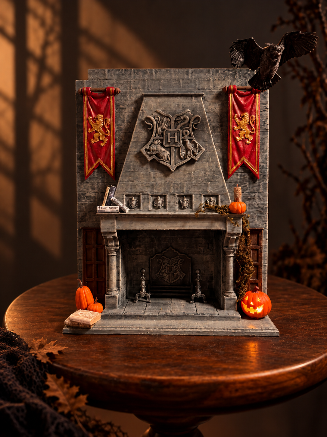 Halloween Enchanted Castle Fireplace